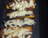 Foto langkah ke 3 dari resep Pisang Bakar Cokelat Mozzarella.
