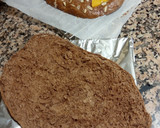 Foto del paso 4 de la receta: Coca rápida de San Juan de cacao y naranja