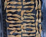 A picture of step 2 of Twisted ribbons.