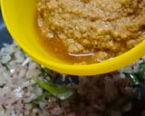 A picture of step 8 of Fish Pollichathu.