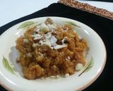 A picture of step 8 of Bread ka halwa.