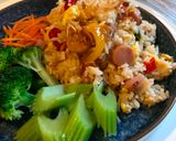 Gambar langkah 2 resipi Nasi Goreng.