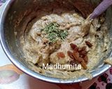 A picture of step 4 of Banana Gulgule.