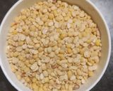A picture of step 1 of Proso millet khichdi.