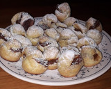 Foto del paso 1 de la receta: Profiteroles rellenos con banana y dulce de leche