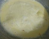 A picture of step 5 of Kesar-Elaichi Rabdi.