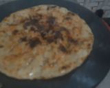 A picture of step 2 of Green Pea Corn Flatbread.