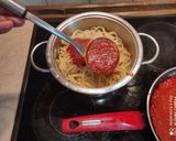 Φωτογραφία βήματος 7 της συνταγής Spaghetti στο φούρνο με mozzarella (γρήγορη, πεντανόστιμη και ελαφριά συνταγή)
