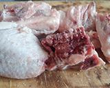 Foto del paso 1 de la receta: Muslo de pollo asado a la miel (En microondas)