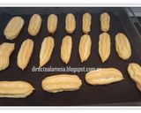 Foto del paso 9 de la receta: Eclairs de crema y chocolate