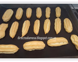 Foto del paso 9 de la receta: Eclairs de crema y chocolate