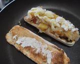 Foto del paso 4 de la receta: Sándwich🧅🥯de cebolla🍍y piña caramelizadas🥐con queso🥯🍯🧀