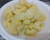 A picture of step 1 of Chicken veggies cutlets.