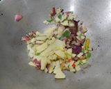A picture of step 3 of Sunsunia saag (aquatic plants)Fry.