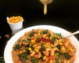 A picture of step 11 of Little Millet Bisi Bele Bath.