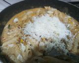 A picture of step 4 of Creamy pasta in periperi sauce.