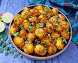A picture of step 9 of Spicy Bombay Potatoes.