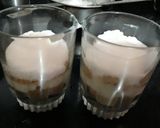 A picture of step 9 of Parle g Biscuit Pudding.
