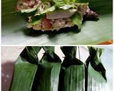 Foto langkah ke 2 dari resep Pepes Tahu, Sosis, Wortel (MPASI 15 bulan).