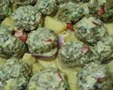 صورة لخطوة 2 من وصفة صينية بطاطس 🥔بالكفتة والطحينة