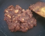 A picture of step 7 of Dates halwa.