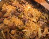 Káposztás csülök recept fázis 3 fotója