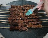 Foto langkah ke 4 dari resep Sate Kambing Bakar Teflon.