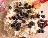 Hình bước làm 3 của món 💚 Bánh Muffin Yến Mạch Táo & Nam Việt Quất