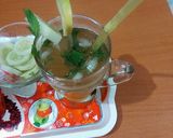 A picture of step 4 of Ginger Mint Ale...(Immunity Booster).