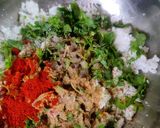 A picture of step 3 of Stuffed carrot sabji.