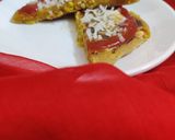 A picture of step 5 of Left over rice Stuffed Paratha.