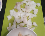 Foto del paso 6 de la receta: Patatas con bacalao y langostinos