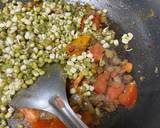 Sprouted Moong Usal recipe step 3 photo