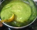 A picture of step 4 of Restaurant style paalak sweet corn. .