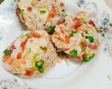 Hình bước làm 1 của món Bánh xèo cơm