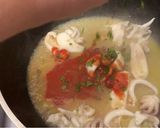 Foto del passaggio 4 della ricetta Tagliatelle seppie e moscardini