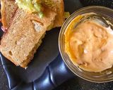 A picture of step 6 of Tofu avocado sandwich.