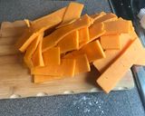A picture of step 1 of Red Leicester cheese & Potato Pie.