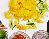 A picture of step 6 of Aloo ki tahri.