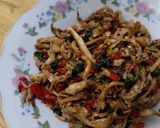 Foto langkah ke 7 dari resep 🟨Tumis Jamur Tiram ▶️ Sautéed Oyster Mushrooms🟥.