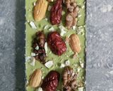 Hình bước làm 4 của món Chocolate trà xanh hạt dinh dưỡng