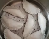 A picture of step 17 of Bihari Dal Pitha.