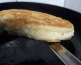A picture of step 8 of Souffle Pancakes.