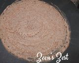 A picture of step 3 of Red Sorghum Millet/Jowar Dosas.