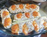 Sült cukkini krémes töltelékkel, tonhallal és ricottával recept fázis 4 fotója