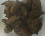 A picture of step 6 of Japanese Soy Sweet Liver.
