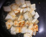 A picture of step 2 of Palak Paneer.