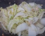 Hình bước làm 1 của món Cải thảo xào tôm