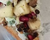 A picture of step 4 of Fruit and veg sandwich.
