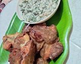 A picture of step 5 of Crunchy leftover potato with mint deep.